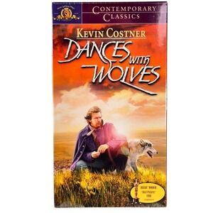 Dances With Wolves VHS 1990 Kevin Costner MGM Contemporary Classics Sealed